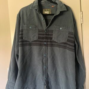 Howler Brothers Gray Button Down Shirt